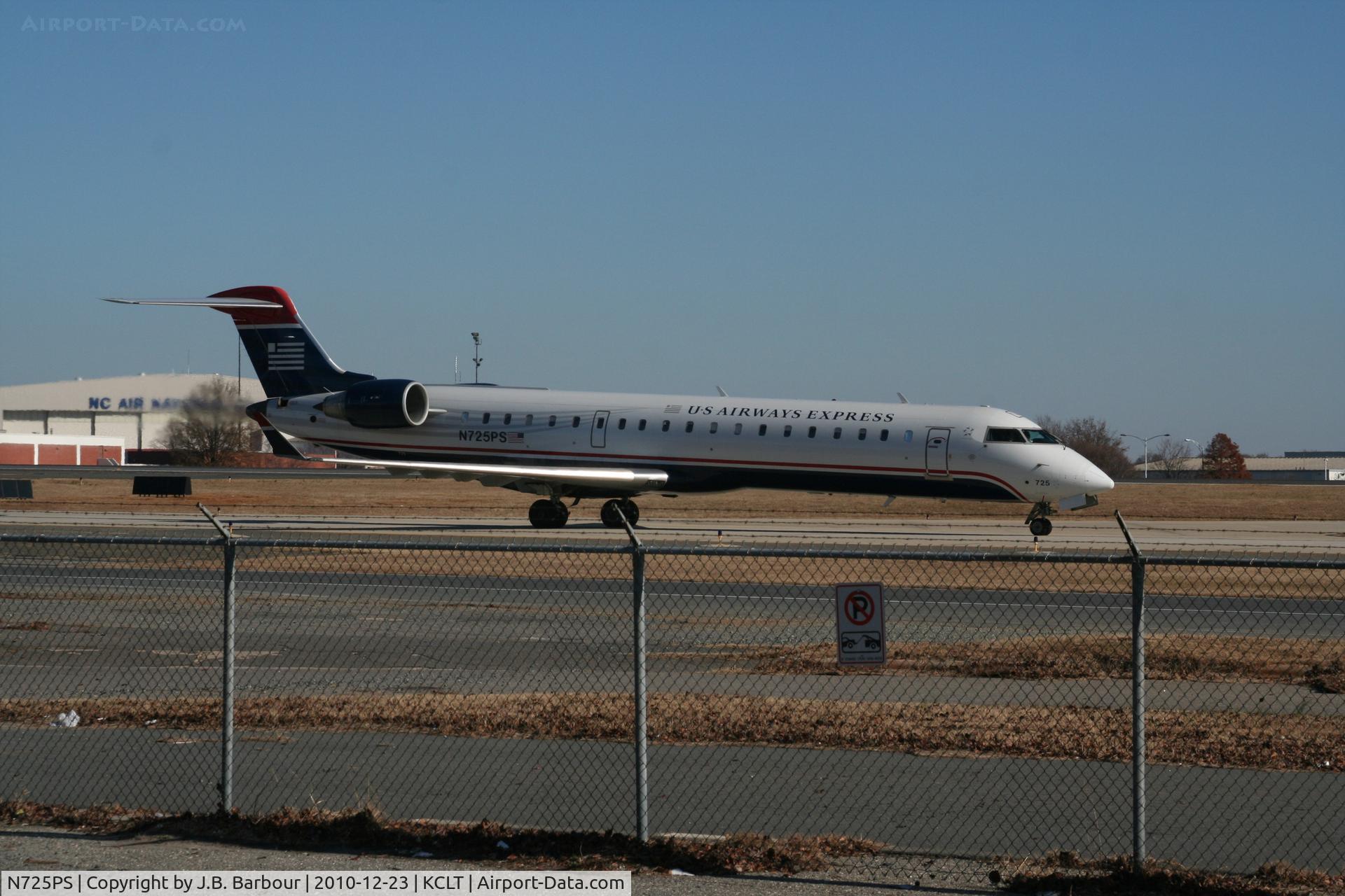 N725PS, 2005 Bombardier CRJ-701 (CL-600-2C10) Regional Jet C/N 10186, N/A
