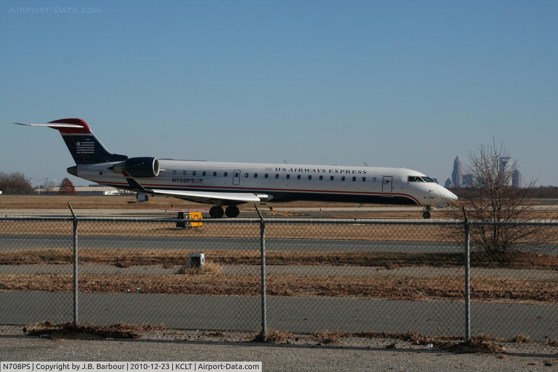N708PS, 2004 Bombardier CRJ-701 (CL-600-2C10) Regional Jet C/N 10160, N/A