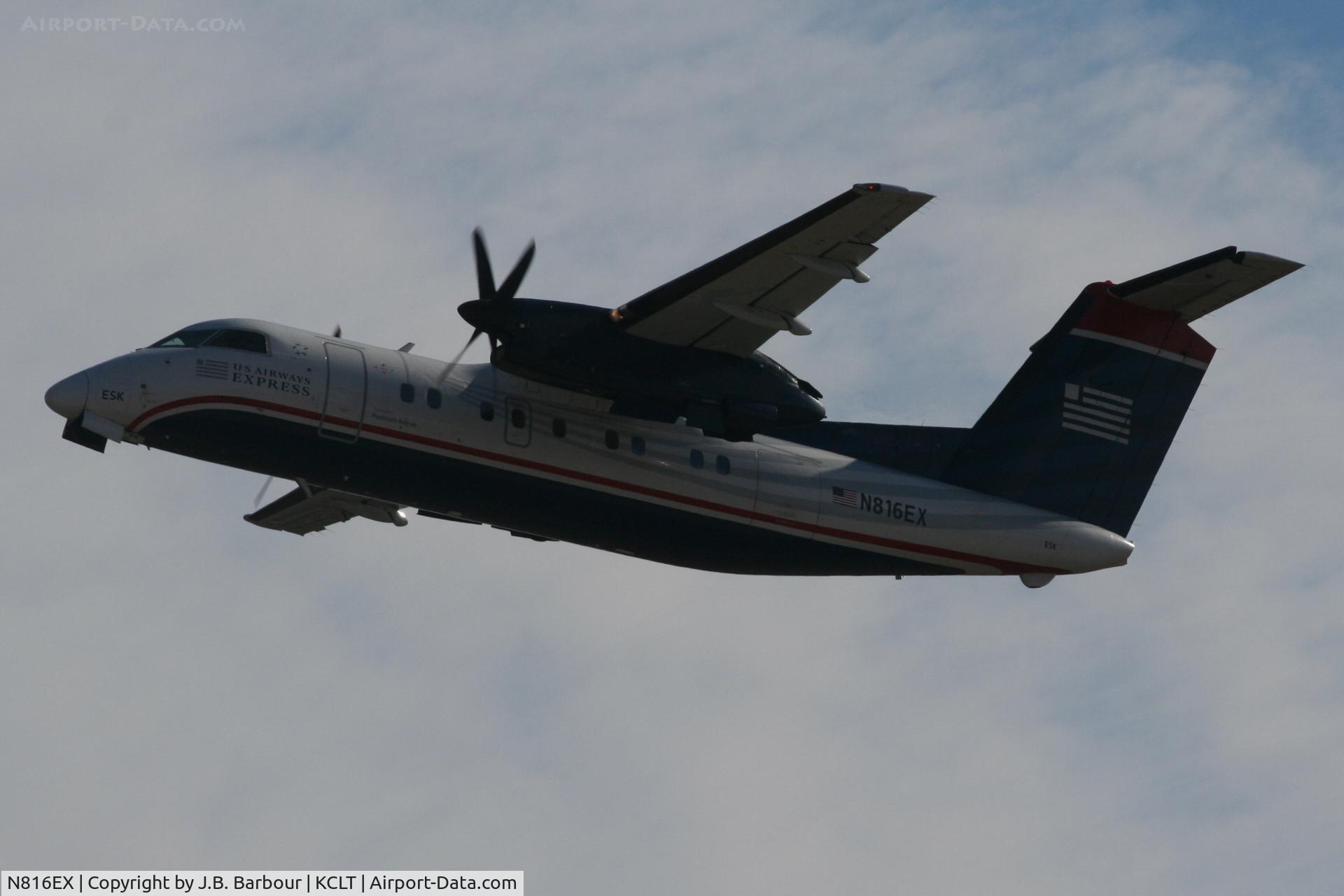 N816EX, 1992 De Havilland Canada DHC-8-102 Dash 8 C/N 329, N/A
