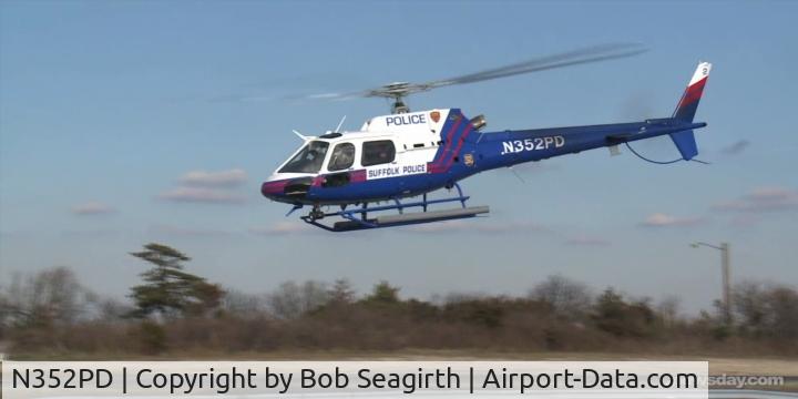 N352PD, Eurocopter AS-350B-2 Ecureuil C/N 4741, Nassau County Police unit