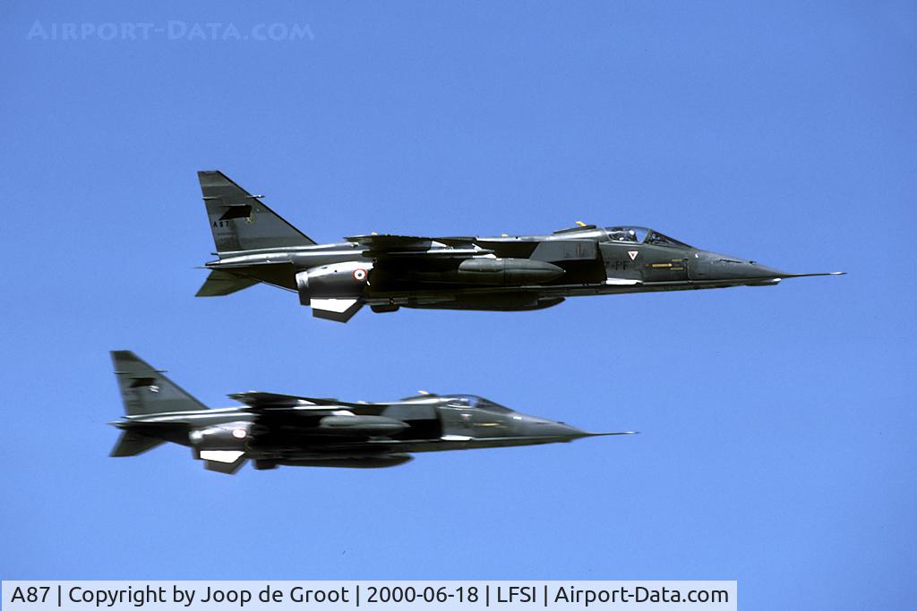 A87, Sepecat Jaguar A C/N A87, base attack