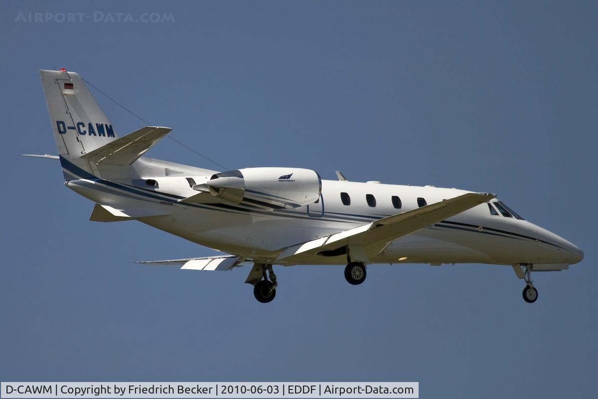 D-CAWM, 2008 Cessna 560 Citation XLS+ C/N 560-6002, on final RW07R