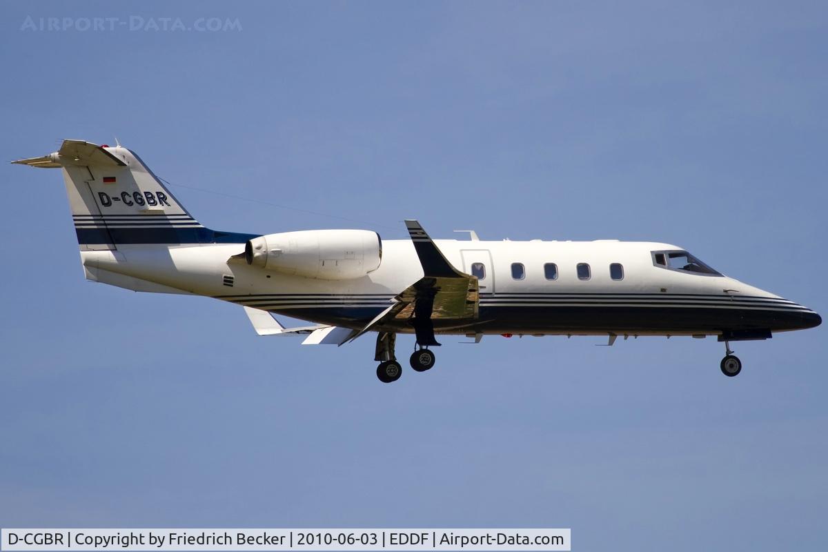 D-CGBR, 1985 Learjet 55 C/N 55-122, on final RW07R