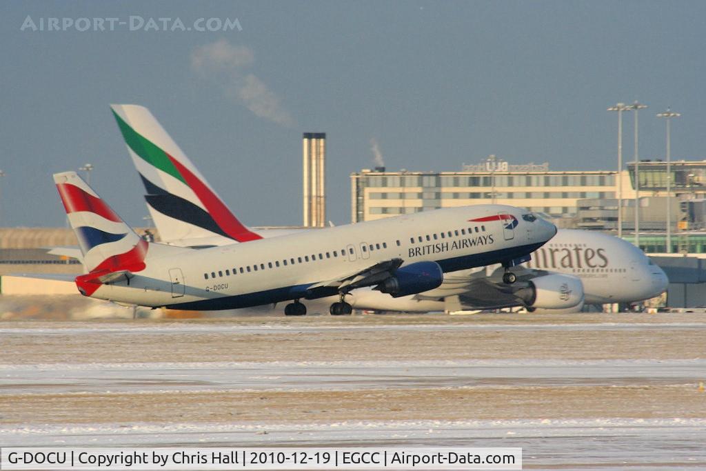 G-DOCU, 1992 Boeing 737-436 C/N 25854, British Airways B737 departing from RW05L