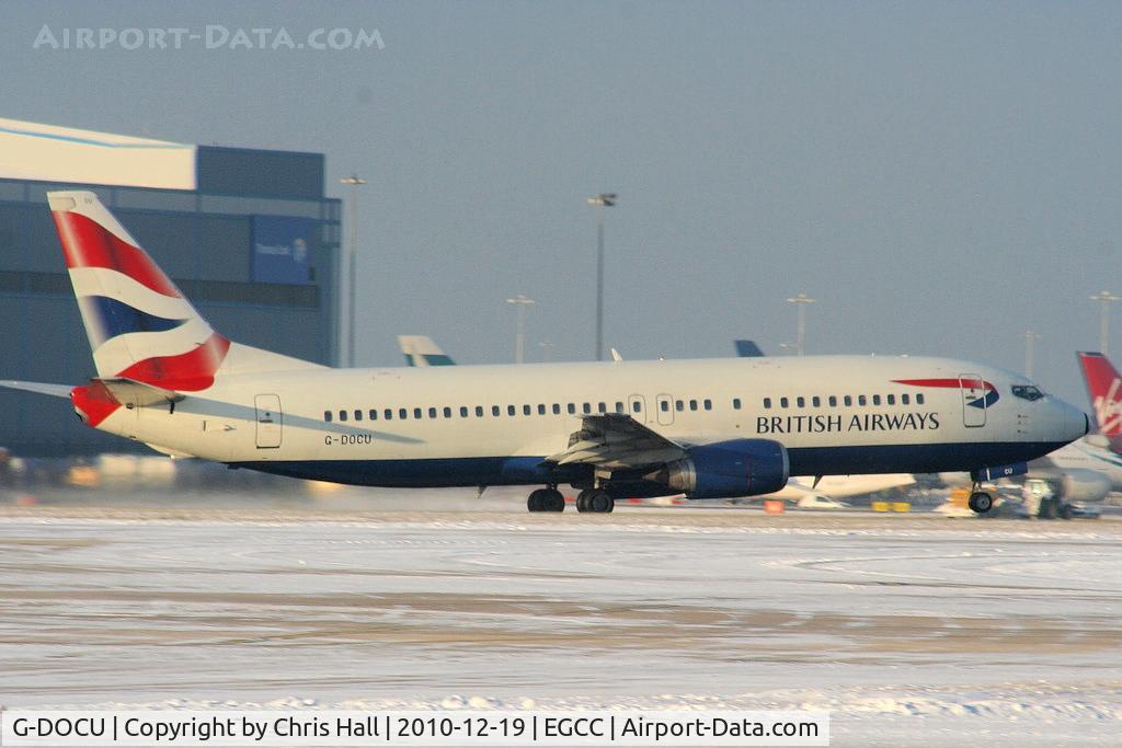 G-DOCU, 1992 Boeing 737-436 C/N 25854, British Airways B737 departing from RW05L