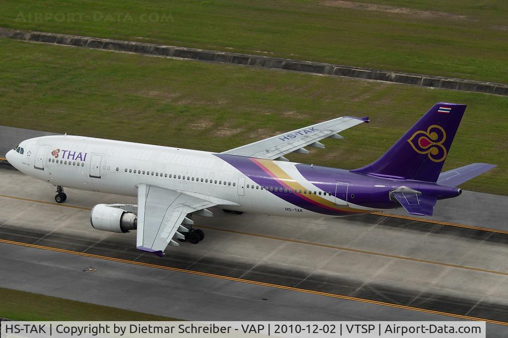 HS-TAK, 1990 Airbus A300B4-622R C/N 566, Thai Airbus 300-600