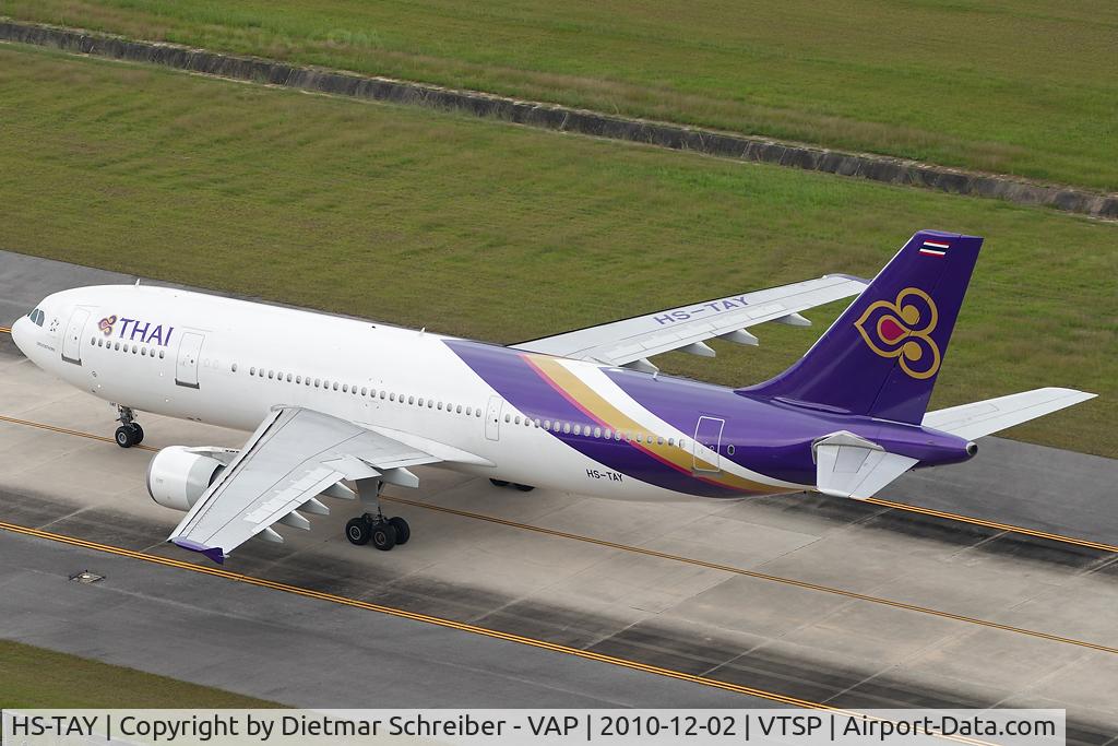 HS-TAY, 1998 Airbus A300B4-622R C/N 786, Thai Airbus 300-600