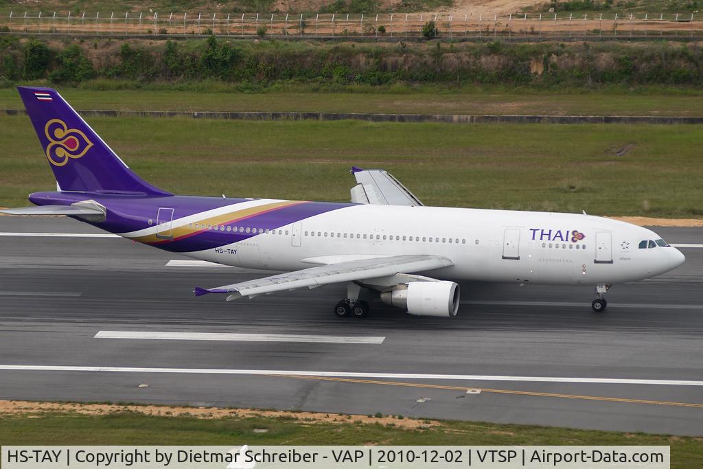 HS-TAY, 1998 Airbus A300B4-622R C/N 786, Thai Airbus 300-600