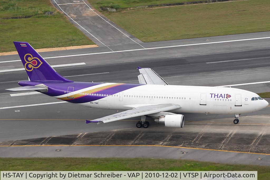 HS-TAY, 1998 Airbus A300B4-622R C/N 786, Thai Airbus 300-600