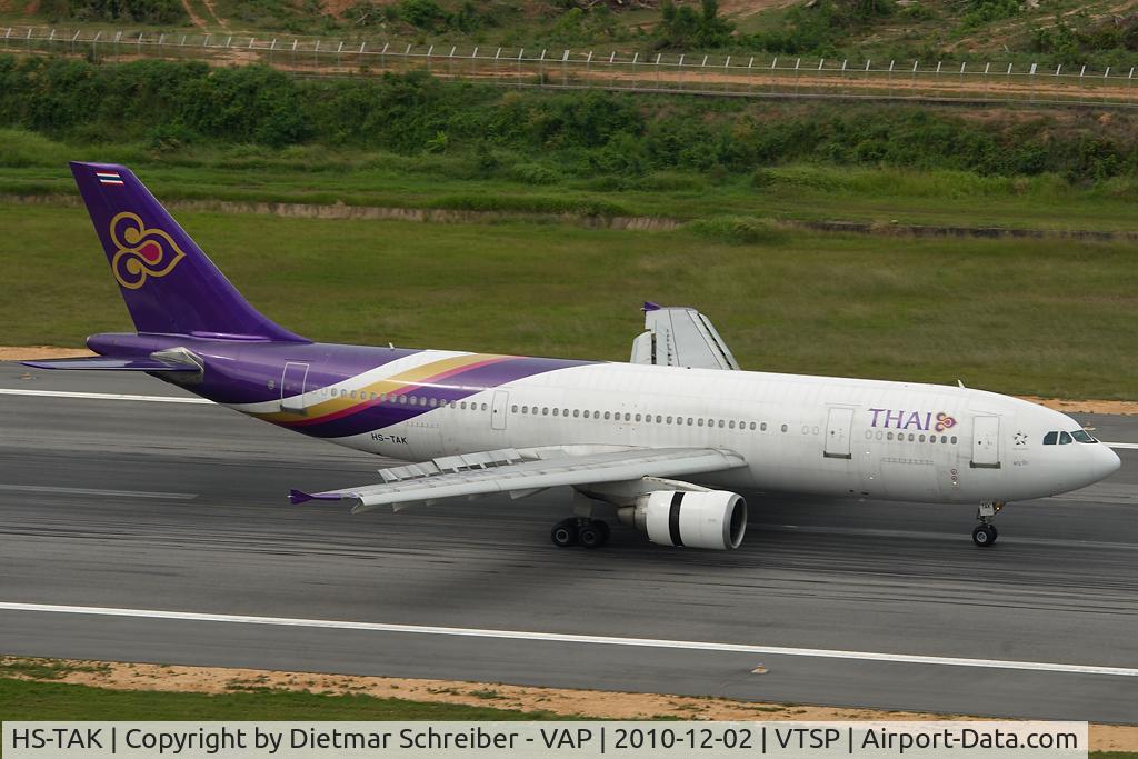 HS-TAK, 1990 Airbus A300B4-622R C/N 566, Thai Airbus 300-600