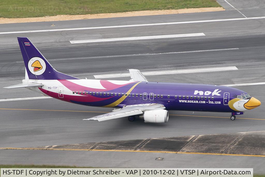 HS-TDF, 1992 Boeing 737-4D7 C/N 26613, Nok Air Boeing 737-400