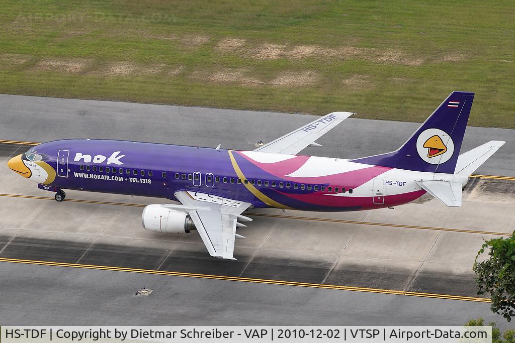 HS-TDF, 1992 Boeing 737-4D7 C/N 26613, Nok Air Boeing 737-400