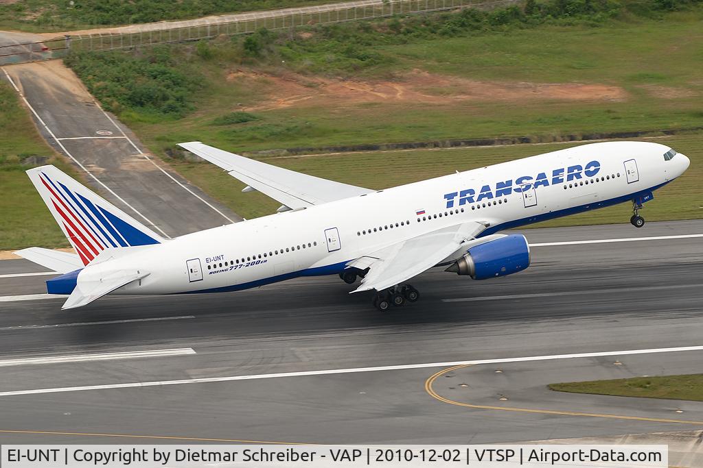 EI-UNT, 1998 Boeing 777-212/ER C/N 28998, Transaero Boeing 777-200