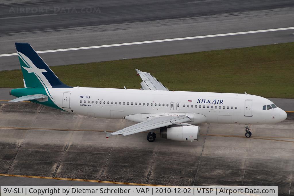 9V-SLI, 2006 Airbus A320-232 C/N 2775, Silkair Airbus 320