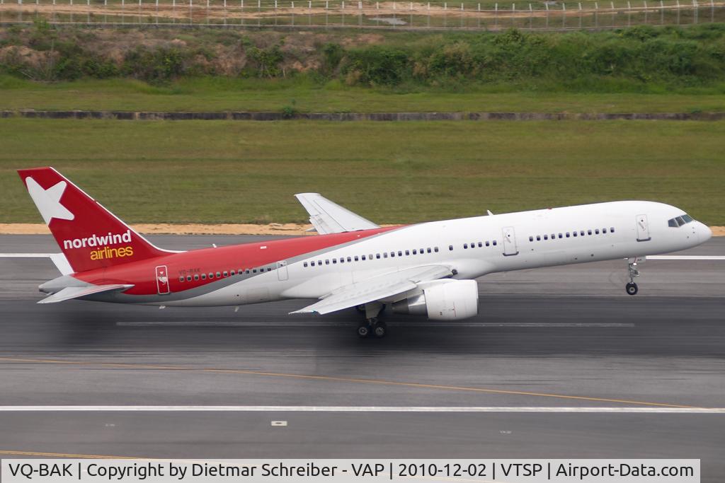 VQ-BAK, 1995 Boeing 757-2Q8 C/N 26332, Nordwind Boeing 757-200