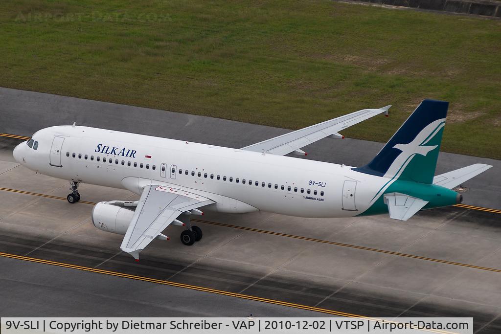 9V-SLI, 2006 Airbus A320-232 C/N 2775, Silkair Airbus 320