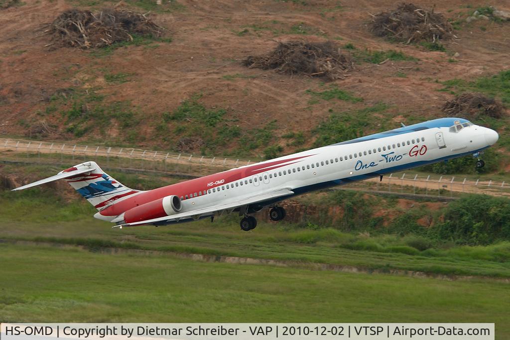 HS-OMD, 1986 McDonnell Douglas MD-82 (DC-9-82) C/N 49485, One Two Go MD80