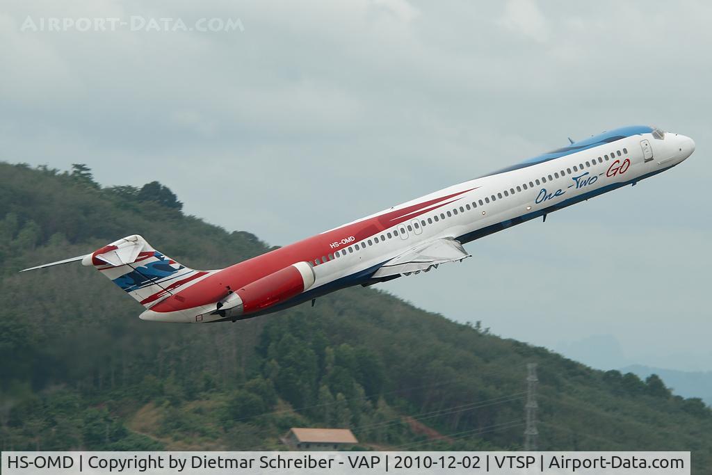 HS-OMD, 1986 McDonnell Douglas MD-82 (DC-9-82) C/N 49485, One Two Go MD80