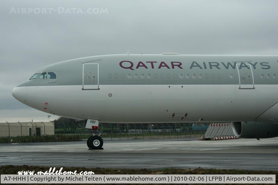 A7-HHH, 2003 Airbus A340-541 C/N 495, Qatar Emiri Flight