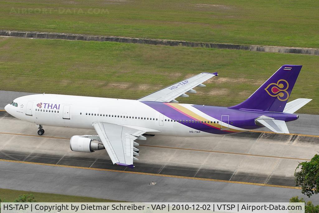 HS-TAP, 1992 Airbus A300B4-622R C/N 635, Thai Airbus 300-600