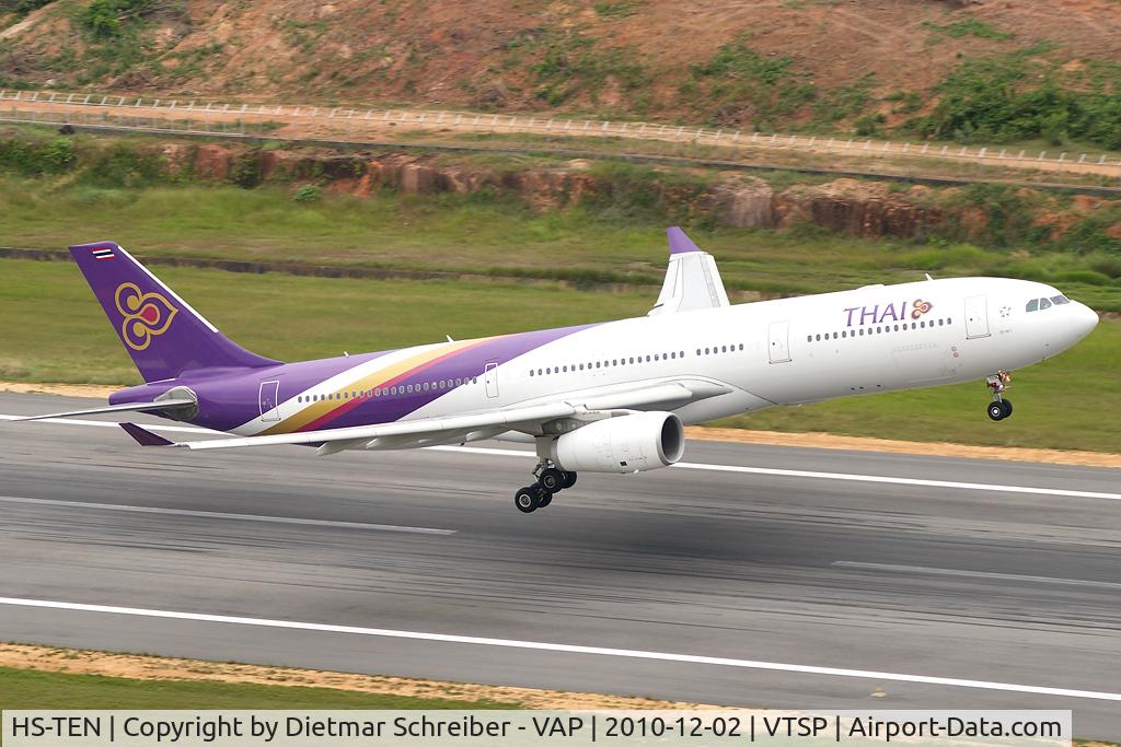 HS-TEN, 2009 Airbus A330-343X C/N 990, Thai Airbus 330-300