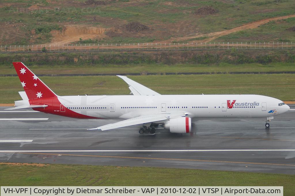 VH-VPF, 2009 Boeing 777-3ZG/ER C/N 37940, Virgin Australia Boeing 777-300