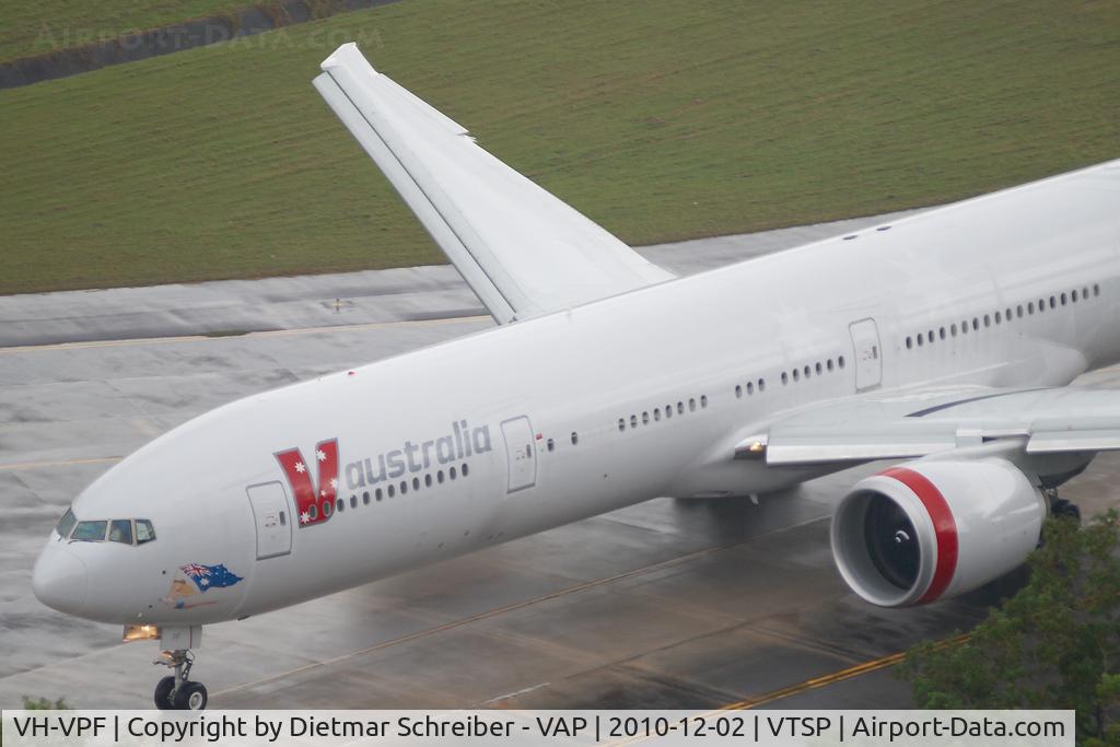 VH-VPF, 2009 Boeing 777-3ZG/ER C/N 37940, Virgin Australia Boeing 777-300