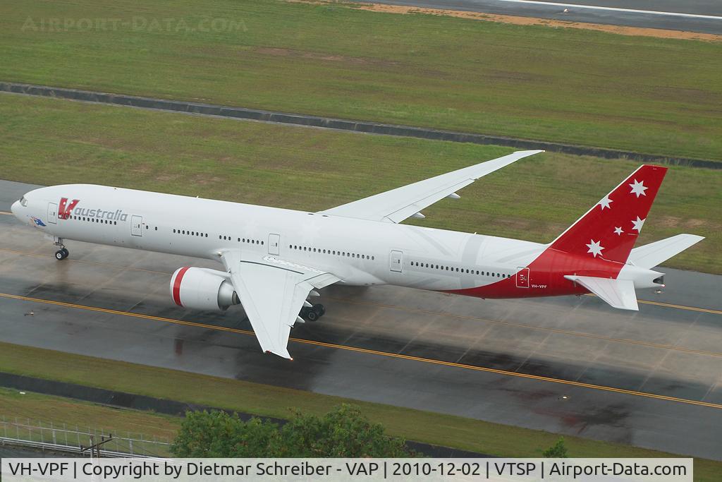 VH-VPF, 2009 Boeing 777-3ZG/ER C/N 37940, Virgin Australia Boeing 777-300