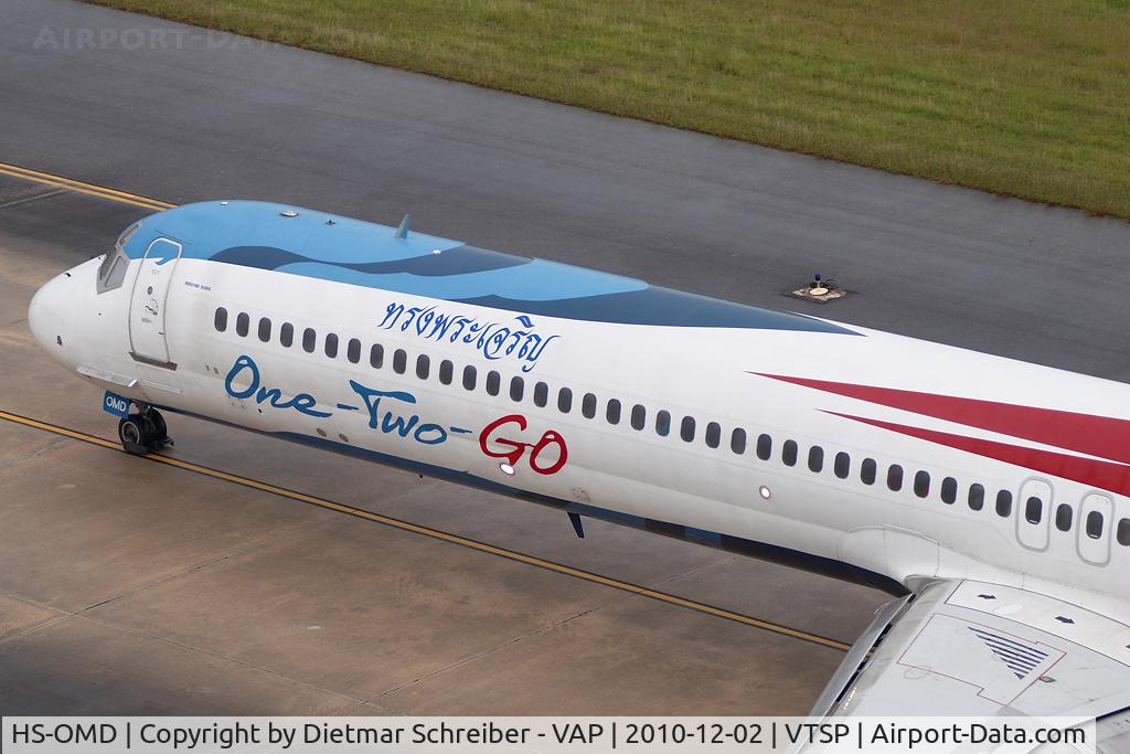 HS-OMD, 1986 McDonnell Douglas MD-82 (DC-9-82) C/N 49485, One Two Go MD80