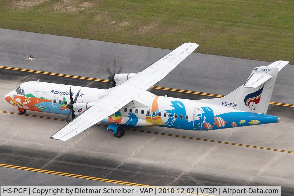 HS-PGF, 2002 ATR 72-212A C/N 700, Bangkok Air ATR72