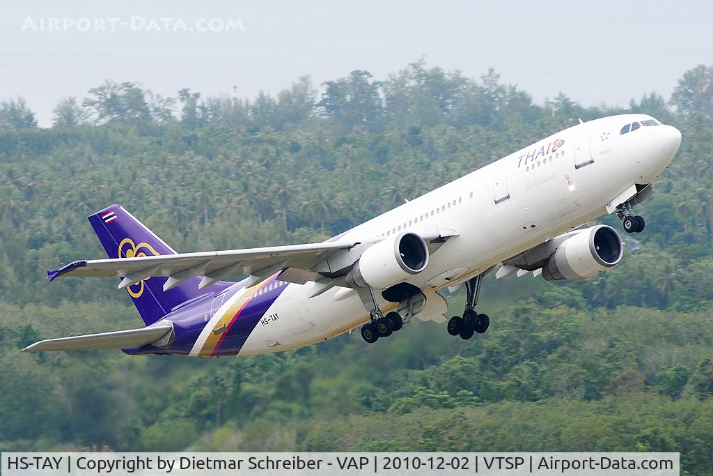 HS-TAY, 1998 Airbus A300B4-622R C/N 786, Thai Airbus 300-600