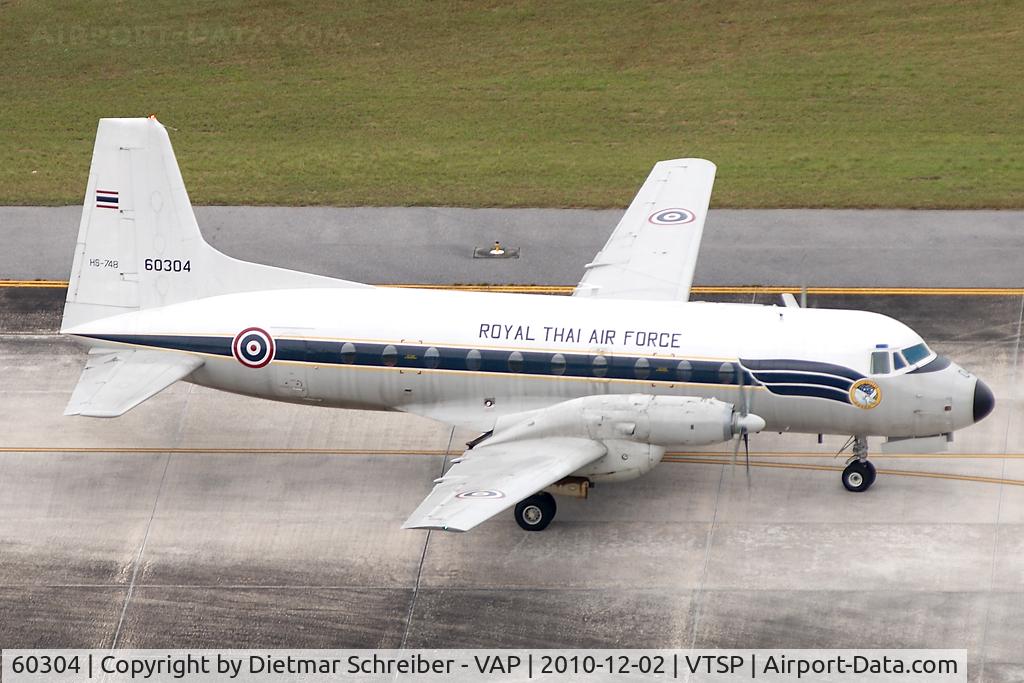 60304, 1968 Hawker Siddeley HS.748 Series 2 C/N 1644, Thai Air Force HS 748