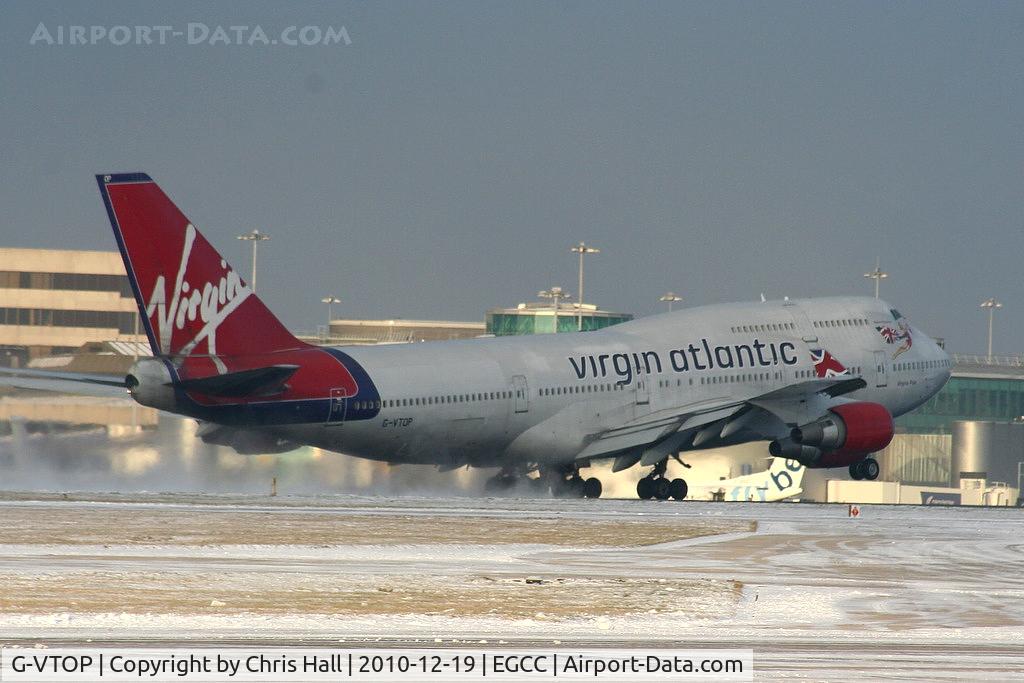 G-VTOP, 1997 Boeing 747-4Q8 C/N 28194, Virgin Atlantic B747 Departing from RW05L