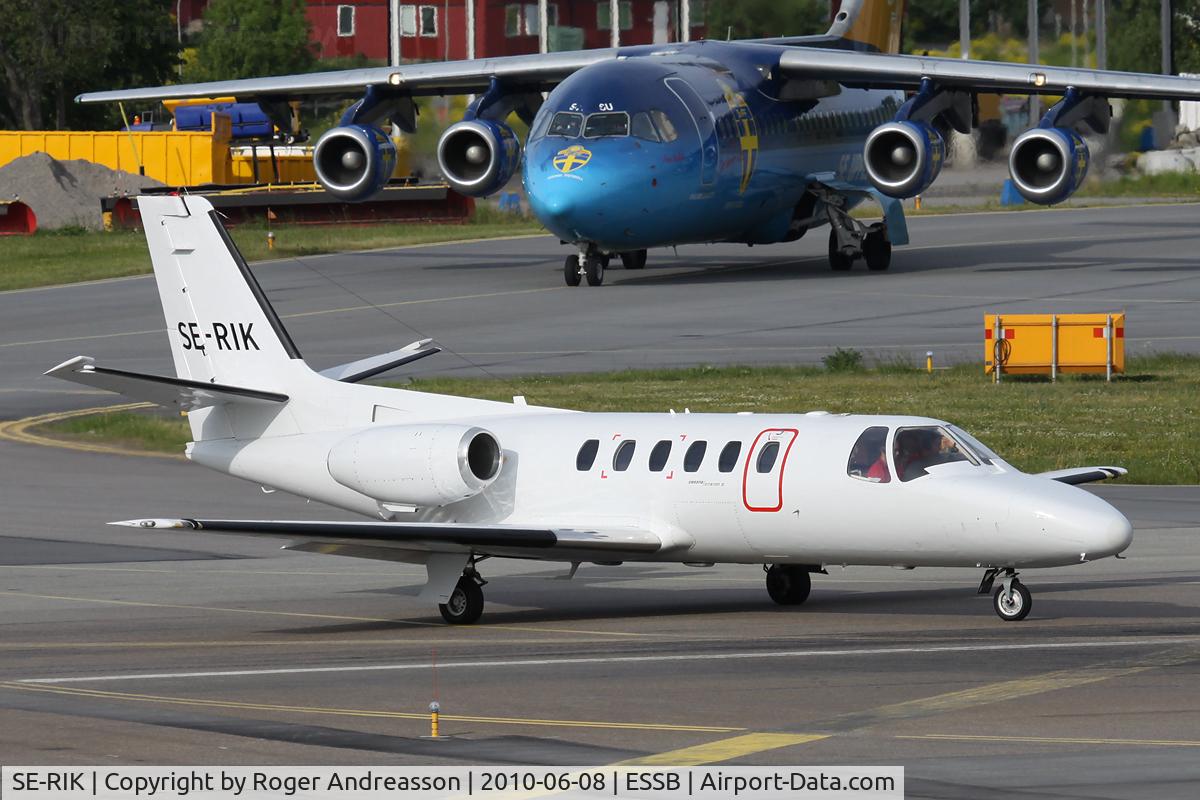 SE-RIK, 1980 Cessna 550 Citation II C/N 550-0378, Grafair
