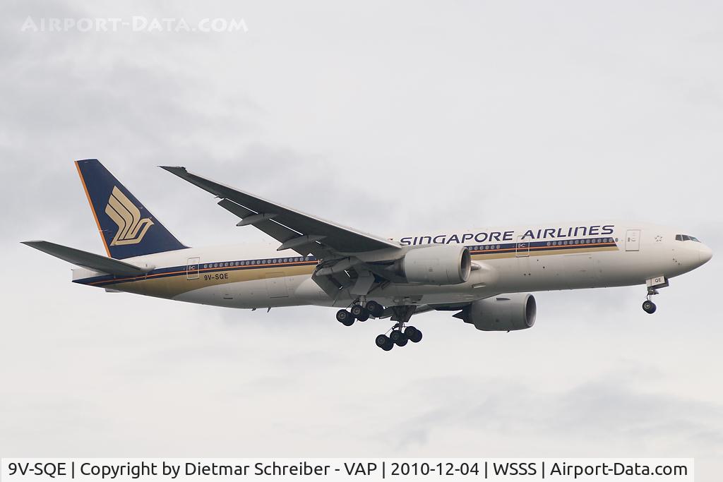 9V-SQE, 1998 Boeing 777-212/ER C/N 28511, Singapore Airlines Boeing 777-200