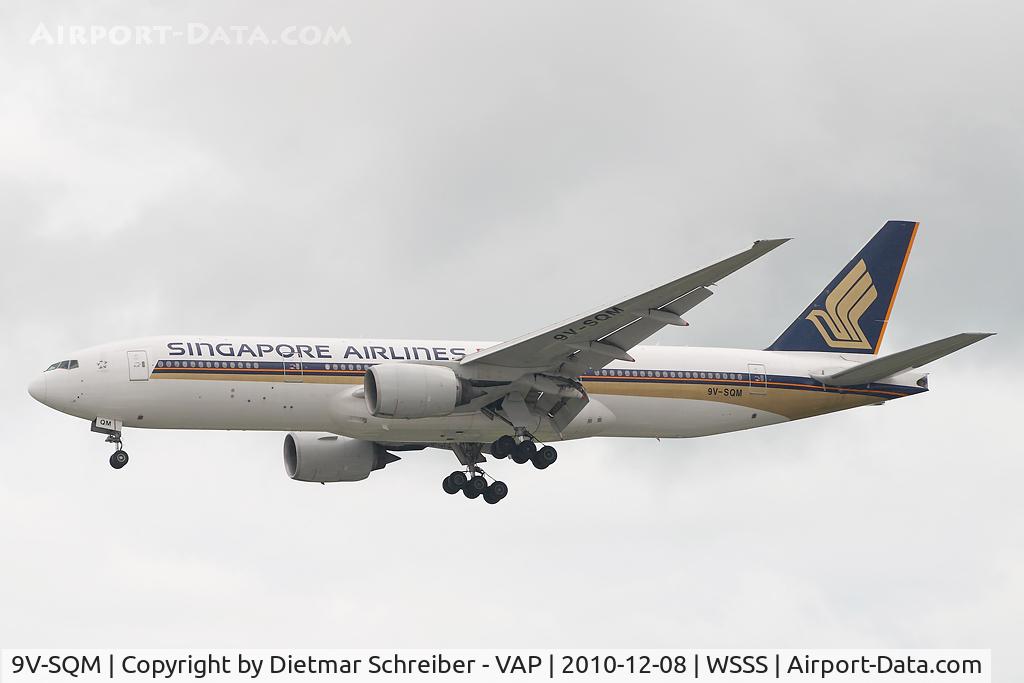 9V-SQM, 2004 Boeing 777-212/ER C/N 33372, Singapore Airlines Boeing 777-200