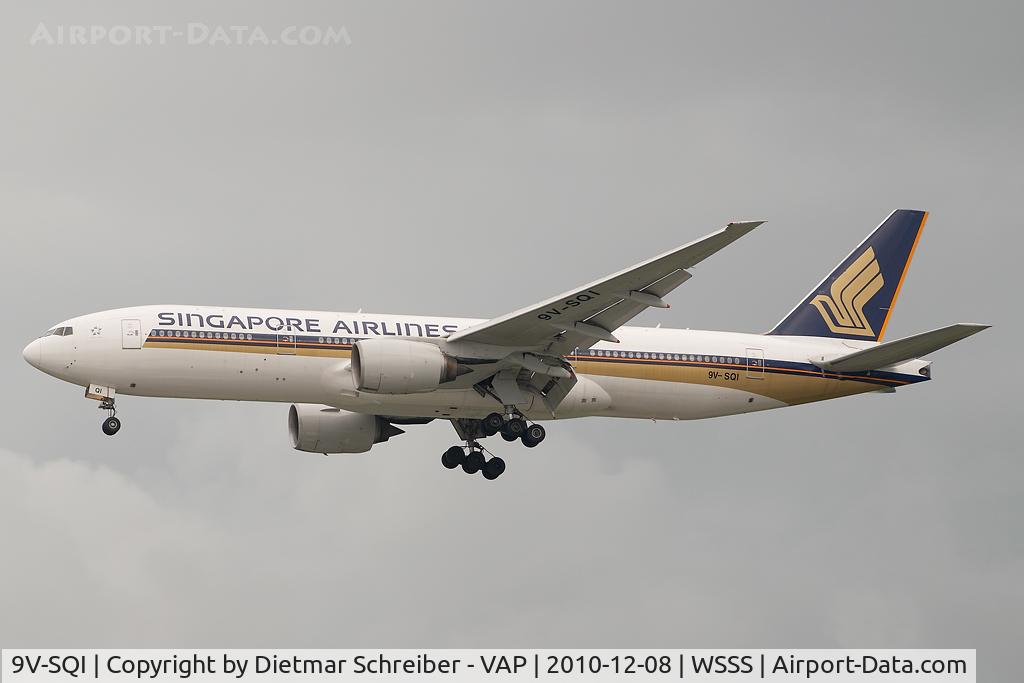 9V-SQI, 2002 Boeing 777-212/ER C/N 28530, Singapore Airlines Boeing 777-200