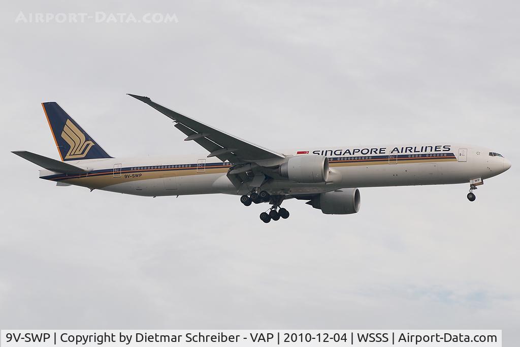 9V-SWP, 2008 Boeing 777-312/ER C/N 34581, Singapore Airlines Boeing 777-300