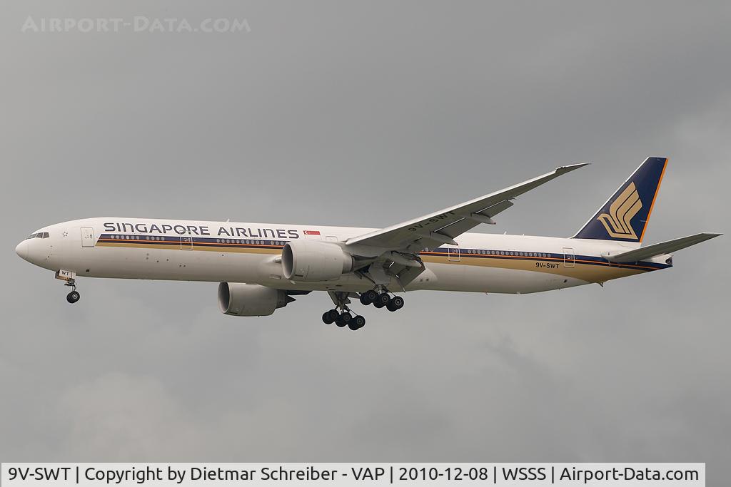 9V-SWT, 2009 Boeing 777-312/ER C/N 34585, Singapore Airlines Boeing 777-300