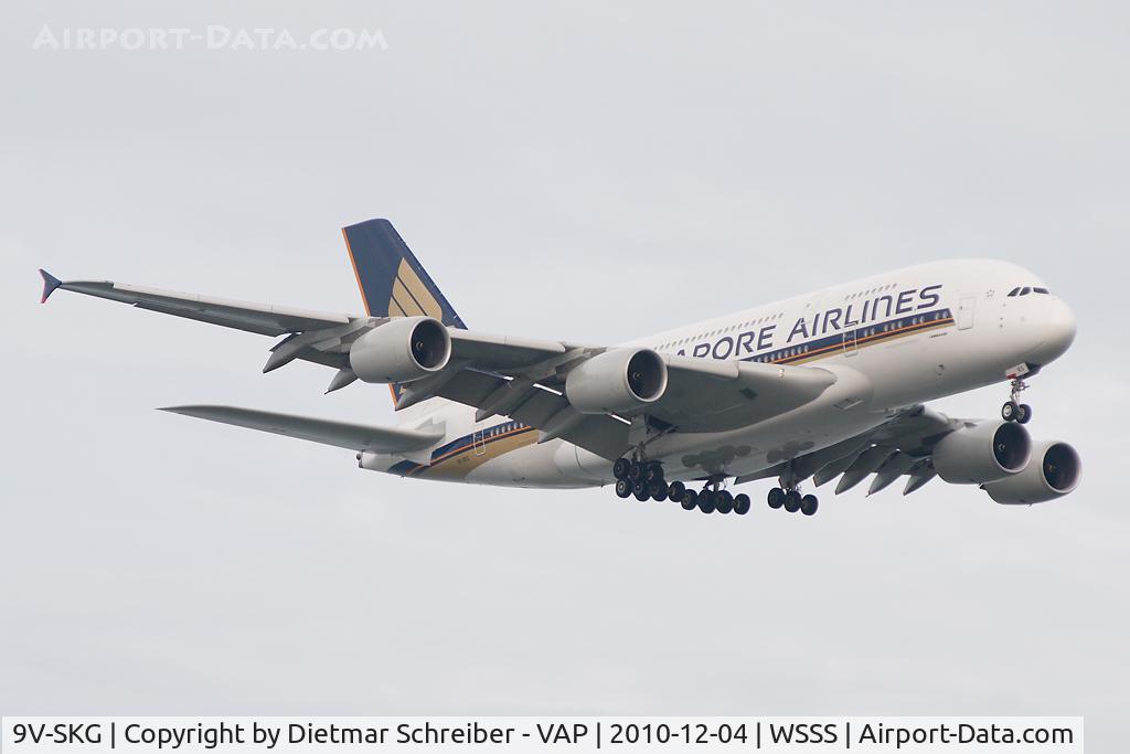 9V-SKG, 2008 Airbus A380-841 C/N 019, Singapore Airlines Airbus 380