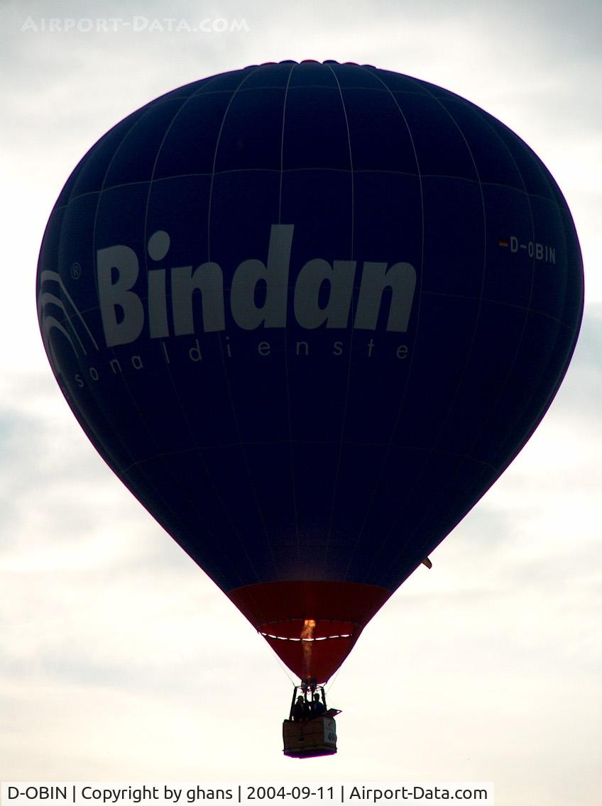D-OBIN, 2000 Lindstrand Balloons Ltd LBL 105A C/N 667, WIM 2004