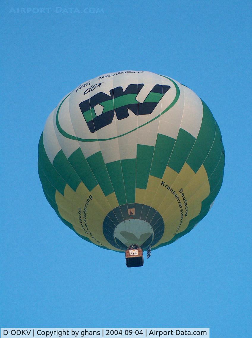 D-ODKV, 1998 Schroeder Fire Balloons G36/24 C/N 703, WIM 2004