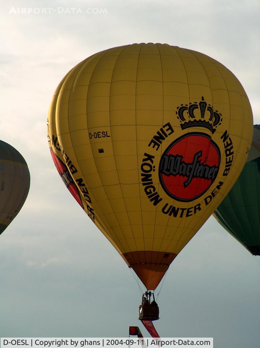 D-OESL, 1995 Colt Balloons Ltd COLT 105A C/N 3608, WIM 2004