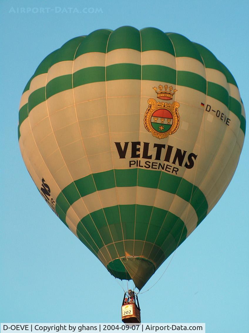 D-OEVE, 1989 Colt Balloons Ltd Colt 90 C/N 1320, WIM 2004