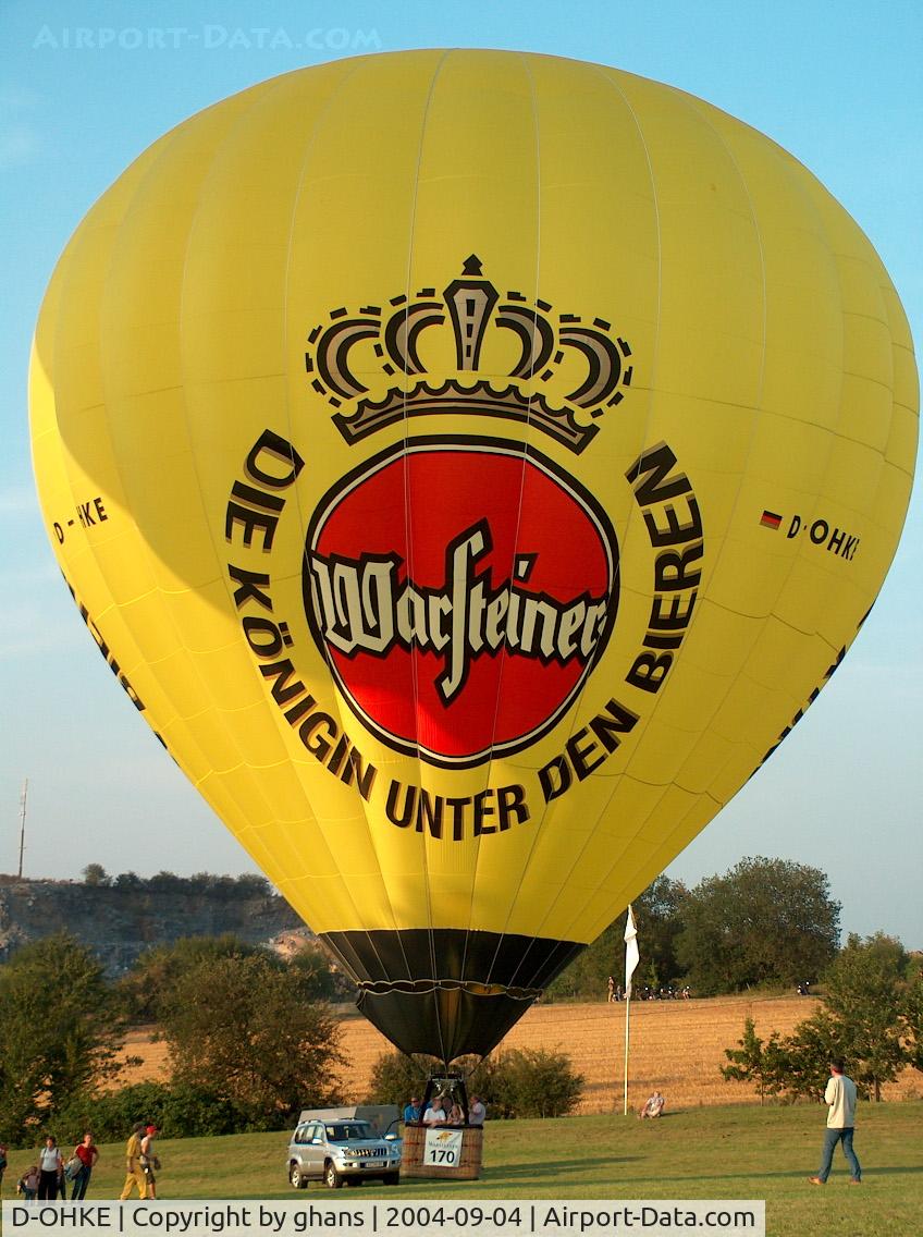 D-OHKE, 2001 Schroeder Fire Balloons G45/24 C/N 949, WIM 2004