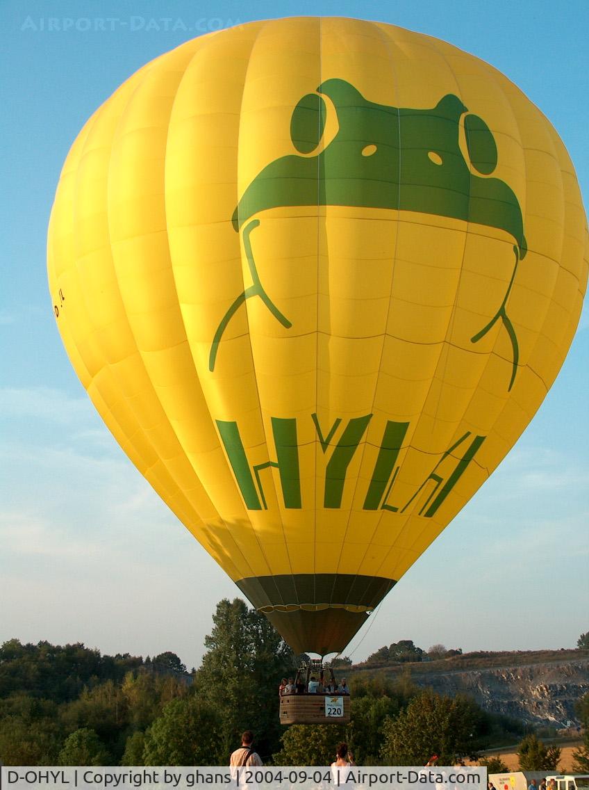 D-OHYL, 2000 Schroeder Fire Balloons Gmbh G60/24 C/N 795, WIM 2004