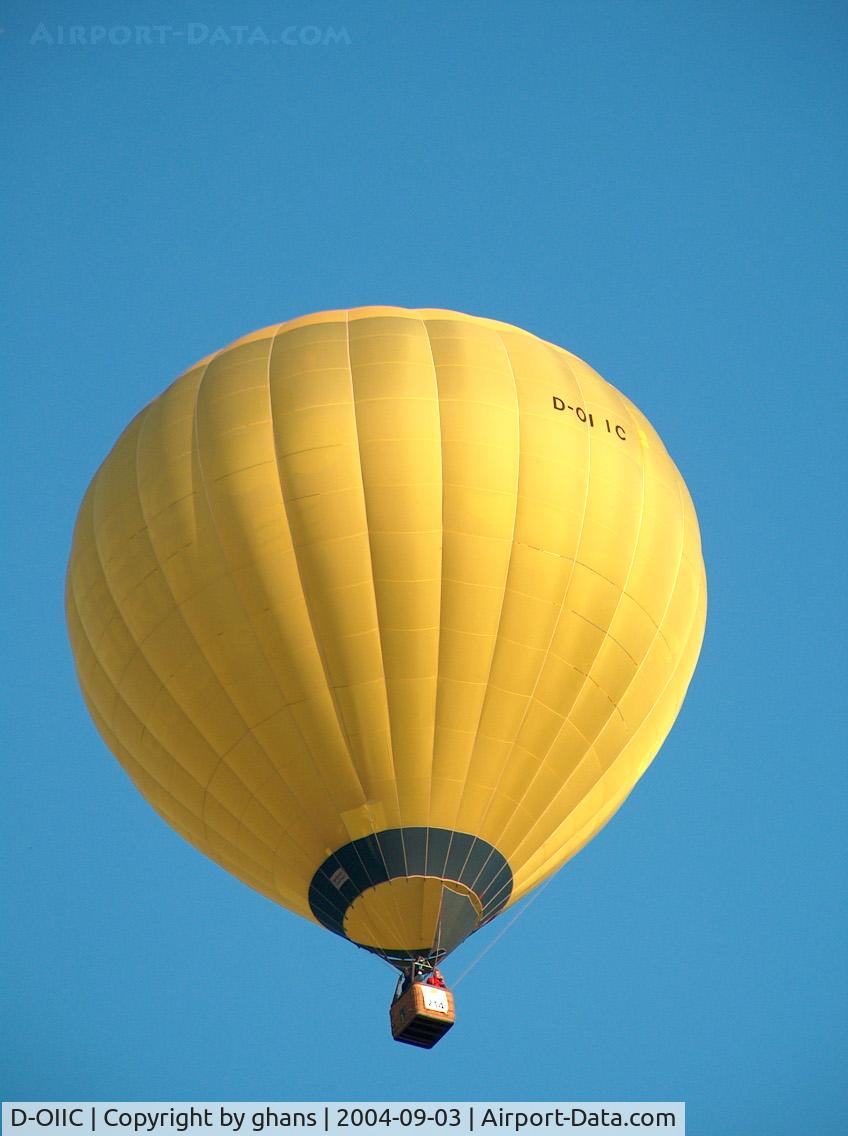 D-OIIC, 2004 Schroeder Fire Balloons G36/24 C/N 392, WIM 2004