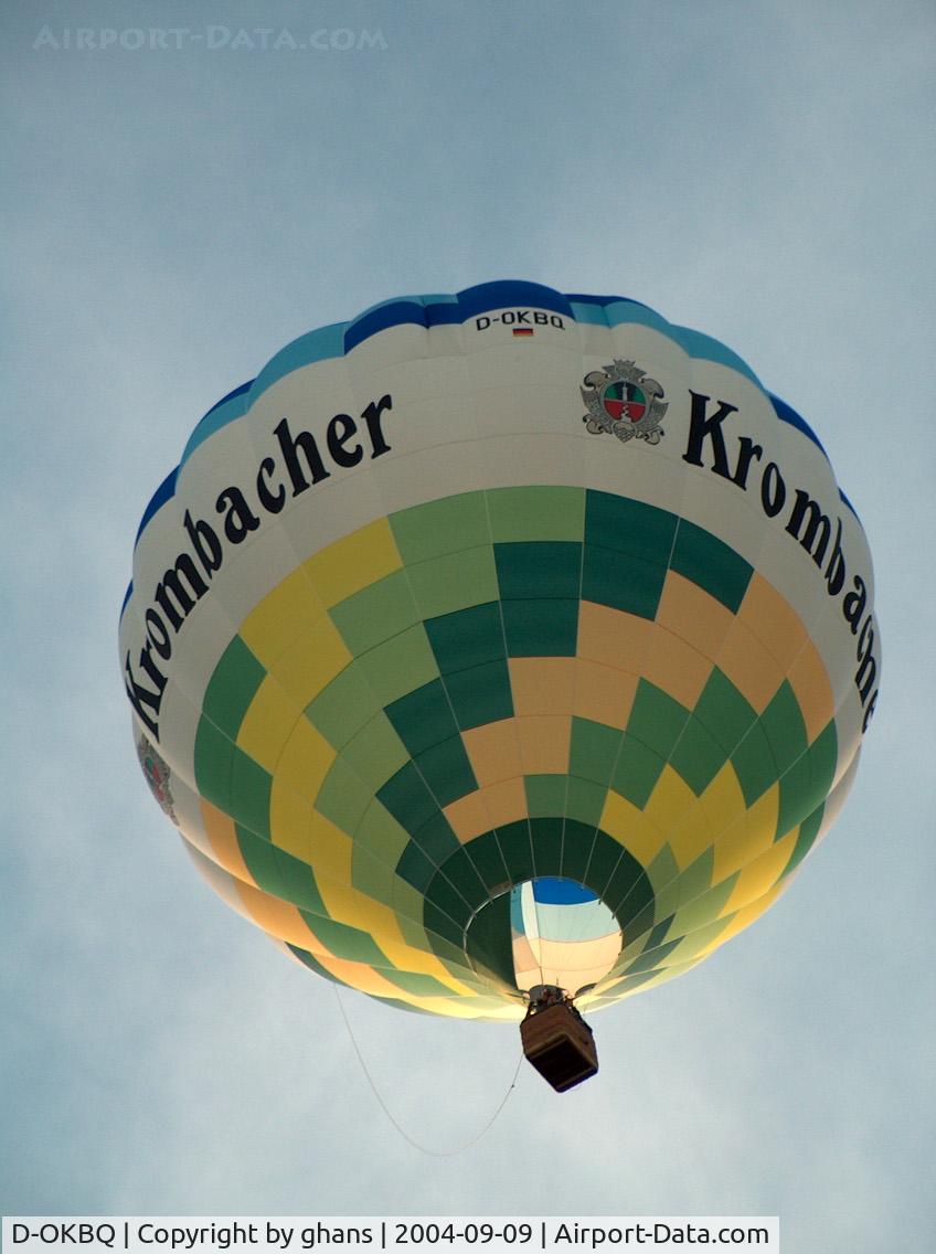 D-OKBQ, 2000 Thunder & Colt Balloons Thunder Ax9-120 C/N 4734, WIM 2004