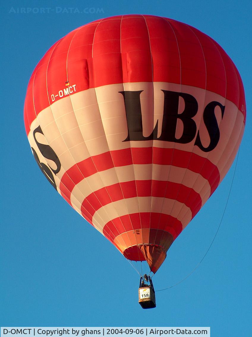 D-OMCT, 2004 Colt Balloons 105A C/N 2609, WIM 2004