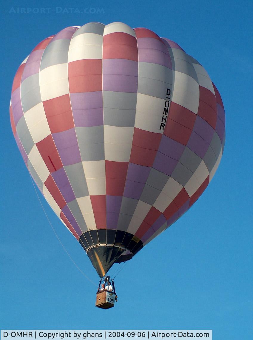 D-OMHR, 1995 Thunder & Colt Balloons Ax8-90 C/N 3504, WIM 2004